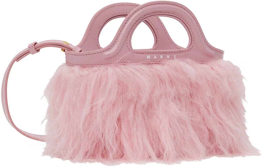 SSENSE Exclusive Pink Tropicalia Micro Tote | SSENSE