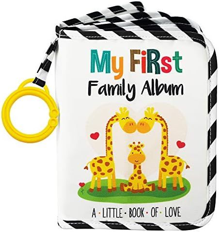 Urban Kiddy™ Baby's My First Family Album | Soft Photo Cloth Book Gift Set for Newborn Toddler & Kid | Amazon (US)