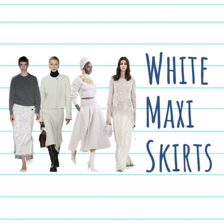 Fall 2023 TREND REPORT • White Maxi Skirts 

#LTKFind #LTKSeasonal #LTKstyletip