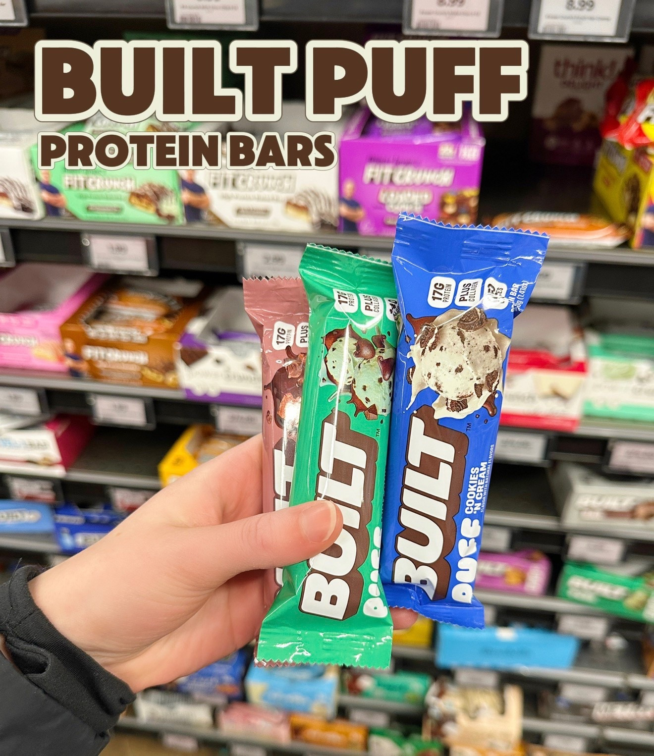 Built Puff Protein Bars at Target

I’m obsessed with these Built Puff protein bars! There are so many flavors to choose from, they have a soft marshmallow-like texture, and there’s 17g of protein per bar. Perfect grab-and-go snack that actually tastes like a treat! 🍫

~ fitness goals, workout snacks, pre-workout, post workout snack, protein bars, dieting, nutrition, healthy snacks, easy snacks, workout plan, New Year’s resolutions, healthy eating

#LTKActive #LTKfitnessgoals
