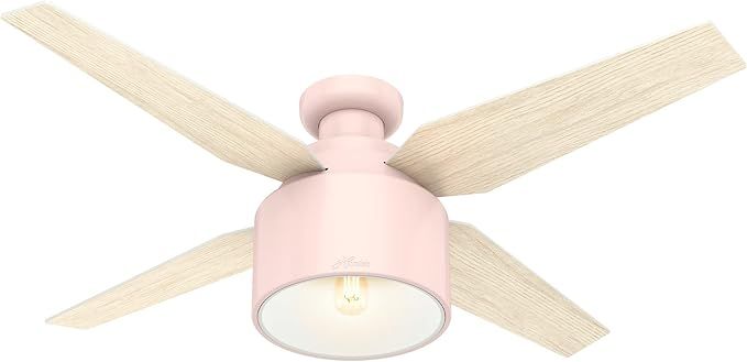 Hunter Fan Company 50263 Cranbrook Ceiling Fan, 52 Blush Pink Finish | Amazon (US)