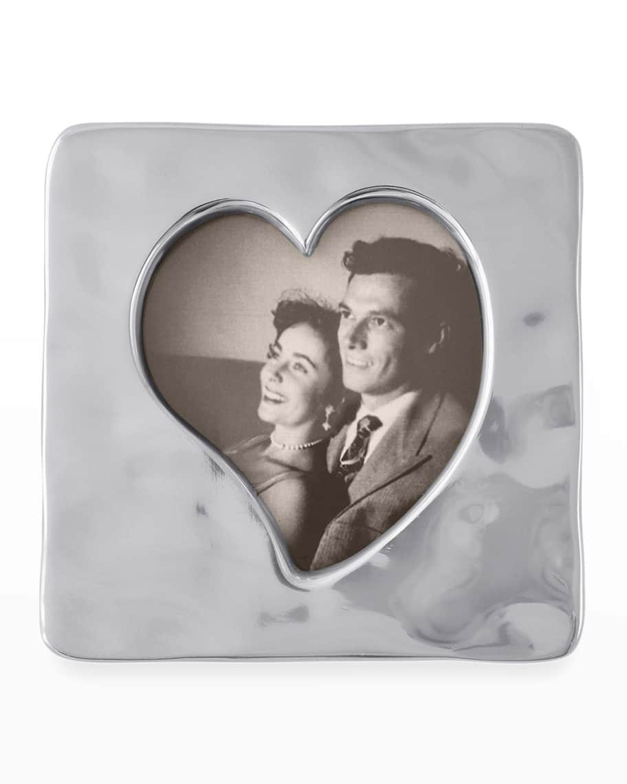 Small Square Open Heart Frame | Neiman Marcus