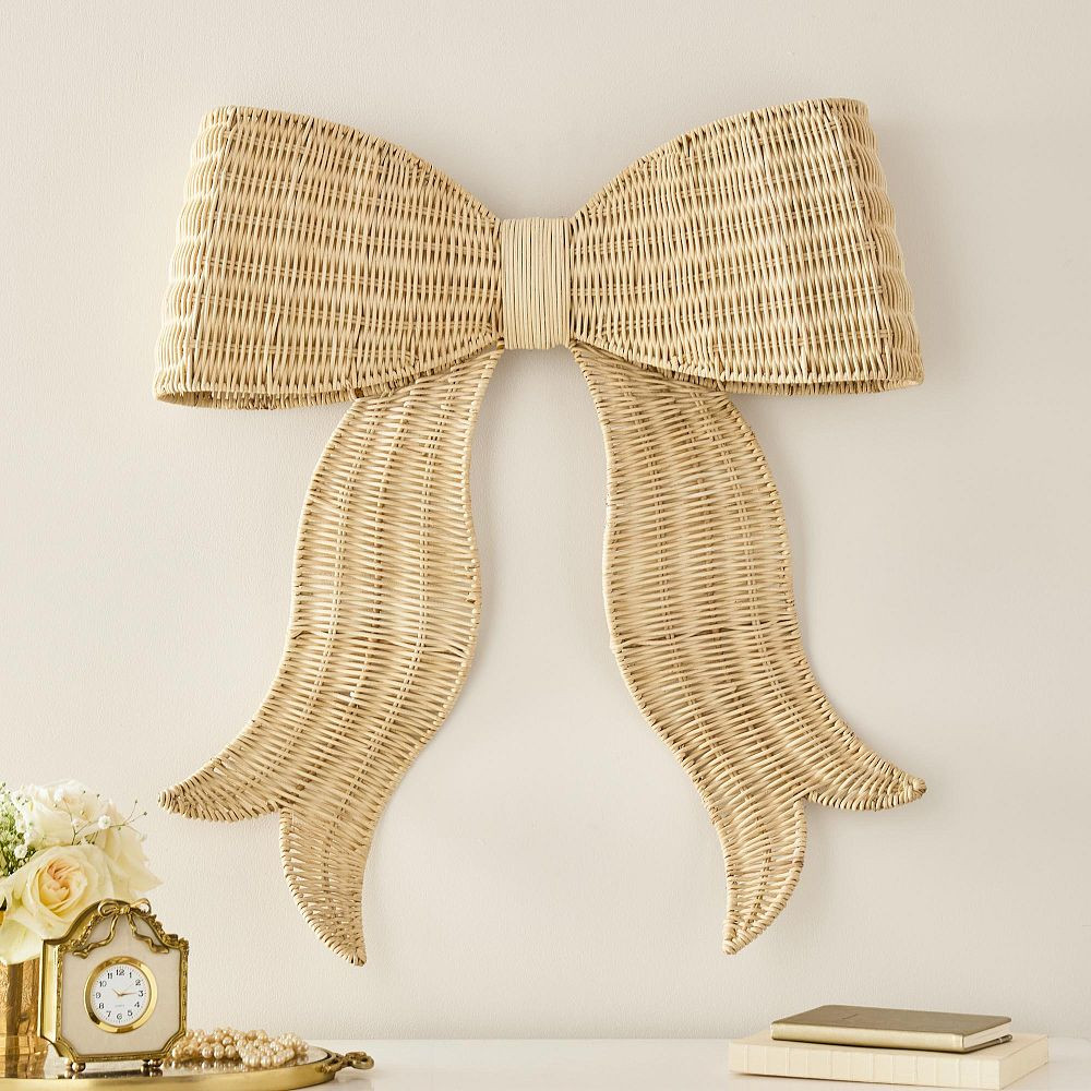 LoveShackFancy Rattan Bow | Pottery Barn Teen
