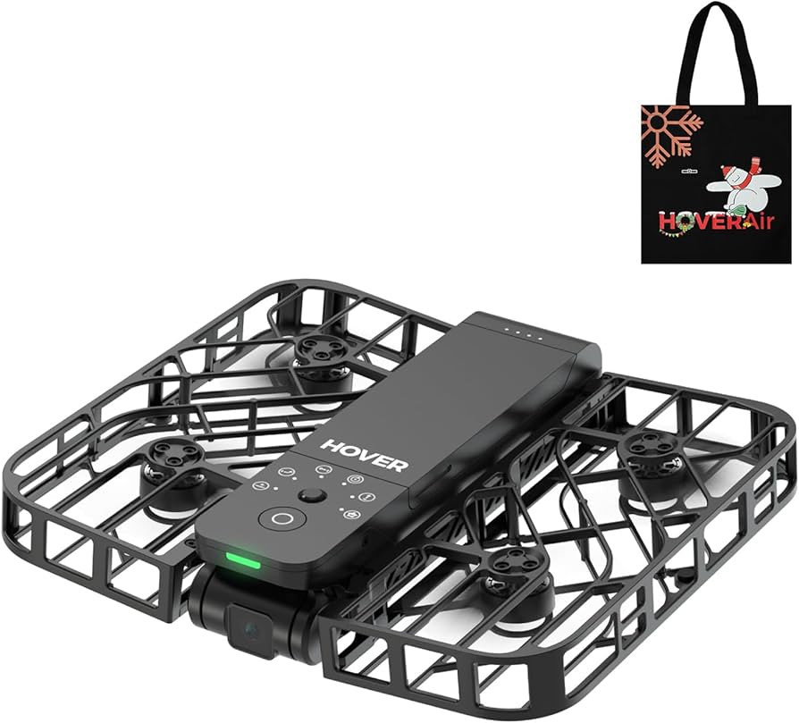 X1 Self-Flying Camera Black Standard with Tote Bag, Pocket-Sized Drone, HDR Video Capture, Palm T... | Amazon (US)