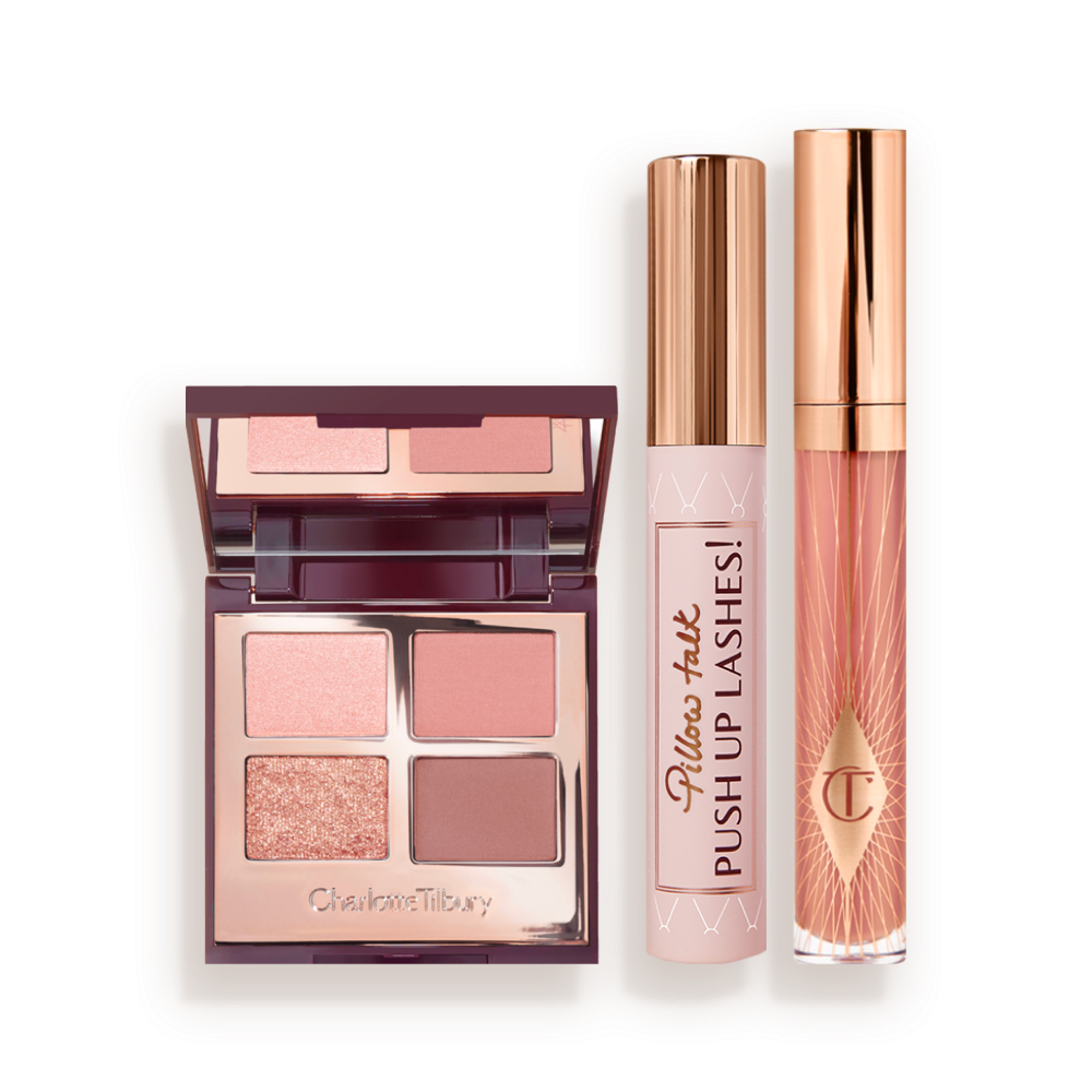 45% Off* Pillow Talk Eyes + Glossy Lips Kit: Eye Makeup + Lip Gloss | Charlotte Tilbury | Charlotte Tilbury (US)