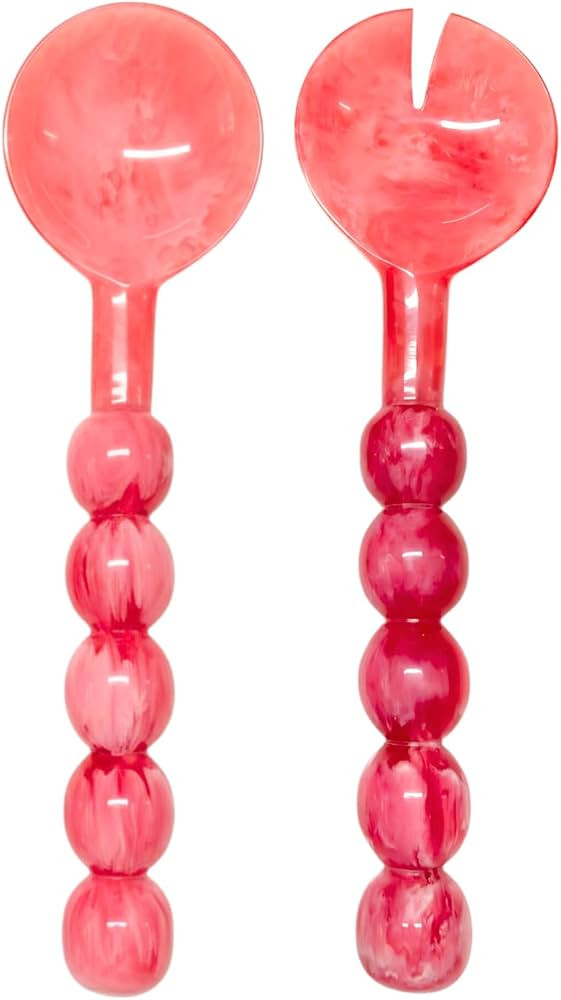 Resin Salad Server for kitchen (12") set of 2 Serving Spoons in Kitchen | Elegant Serveware for D... | Amazon (US)