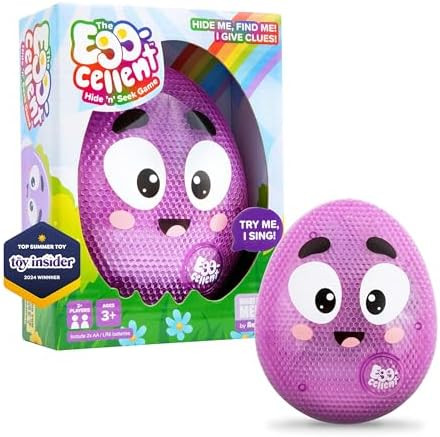 Eggcellent by Relatable, The Kid-Friendly Hide & Seek Game, Toddler Toys for Ages 3+, Includes 1 ... | Amazon (US)