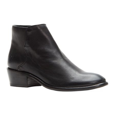 Frye Womens Carson Round-toe Leather Ankle Boots Black 6 Medium (B M) | Walmart (US)