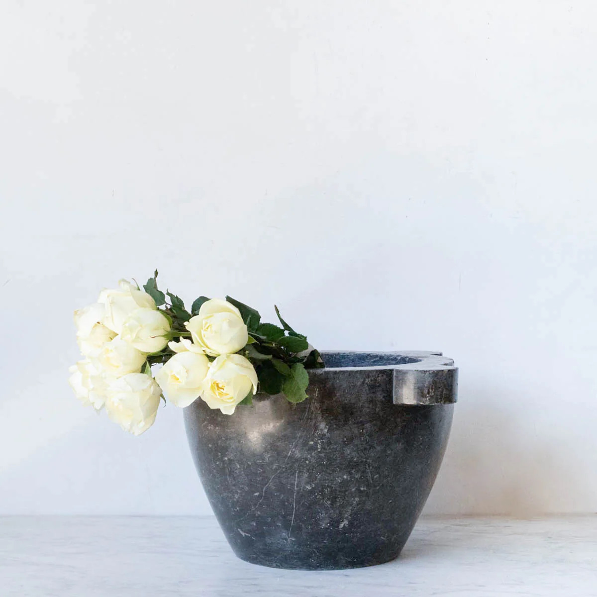 Very Large Marble Mortar | Elsie Green US