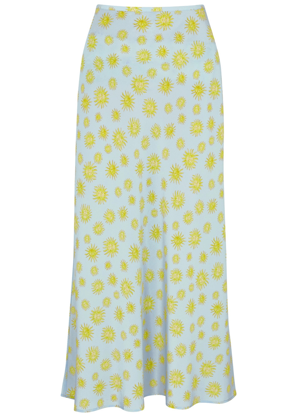 Kelly printed silk midi skirt | Harvey Nichols (Global)