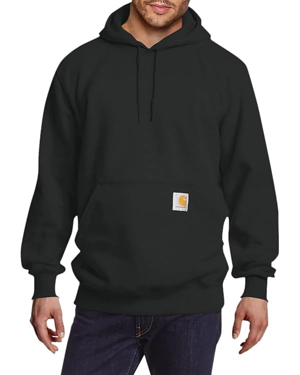 Carhartt Men's Rain Defender Loose Fit Heavyweight Sweatshirt | Amazon (US)
