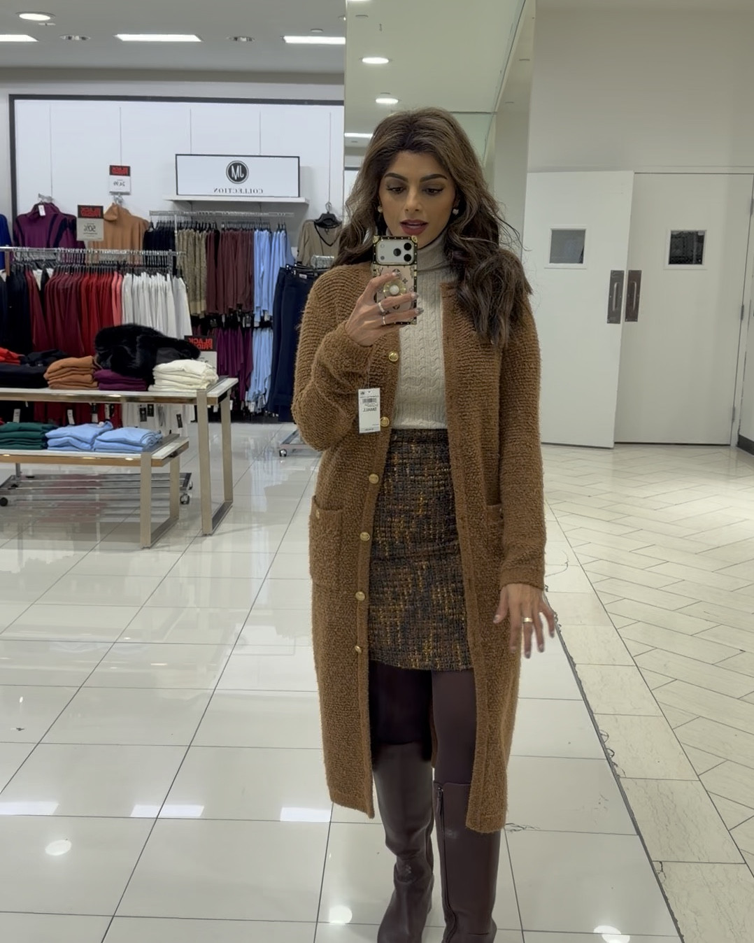 The most insane boucle sweater coat
Wearing size small
50% off right now!
Runs TTS  

#LTKSaleAlert #LTKCyberWeek #LTKSeasonal