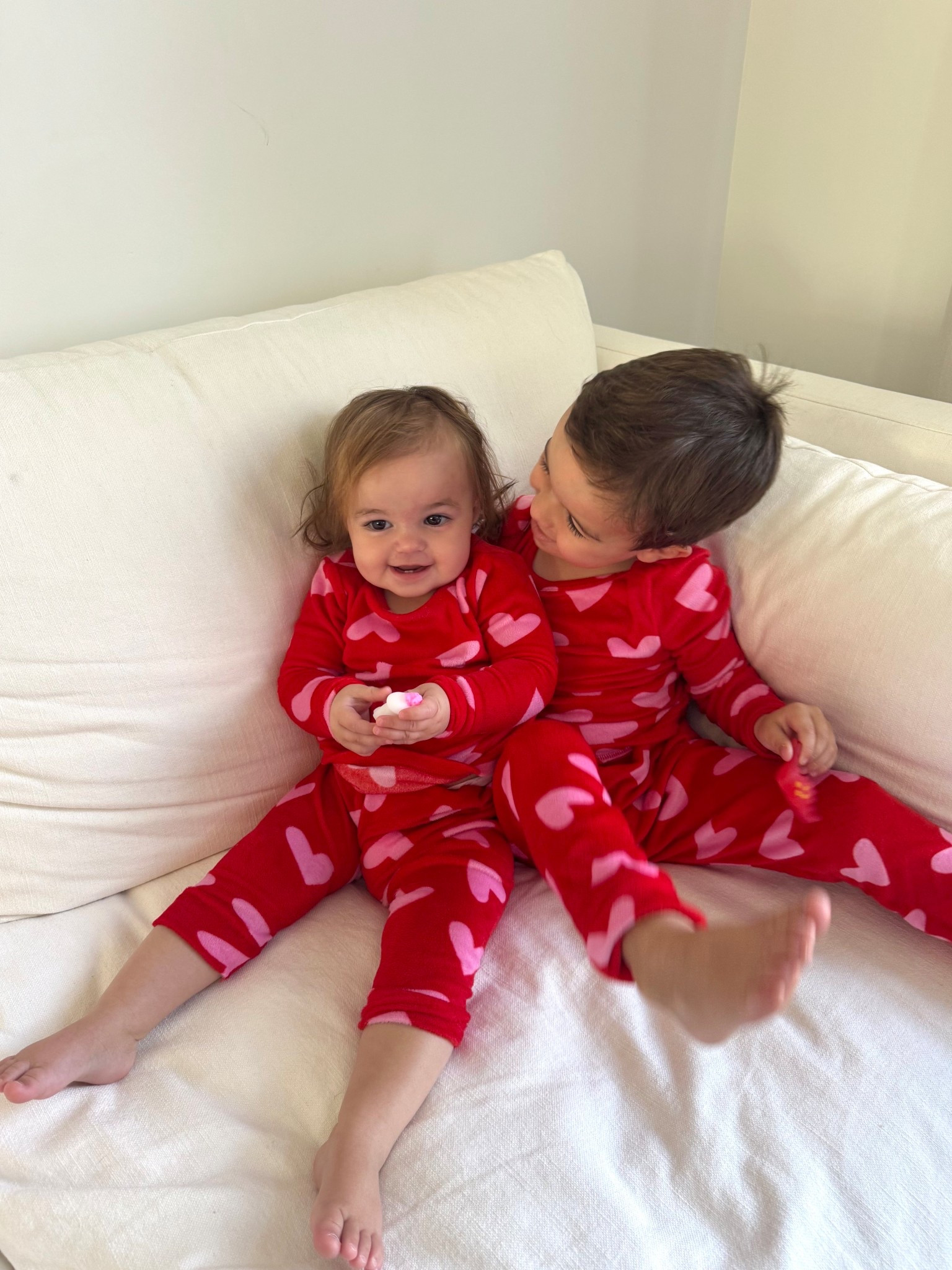 Valentines cozy pjs