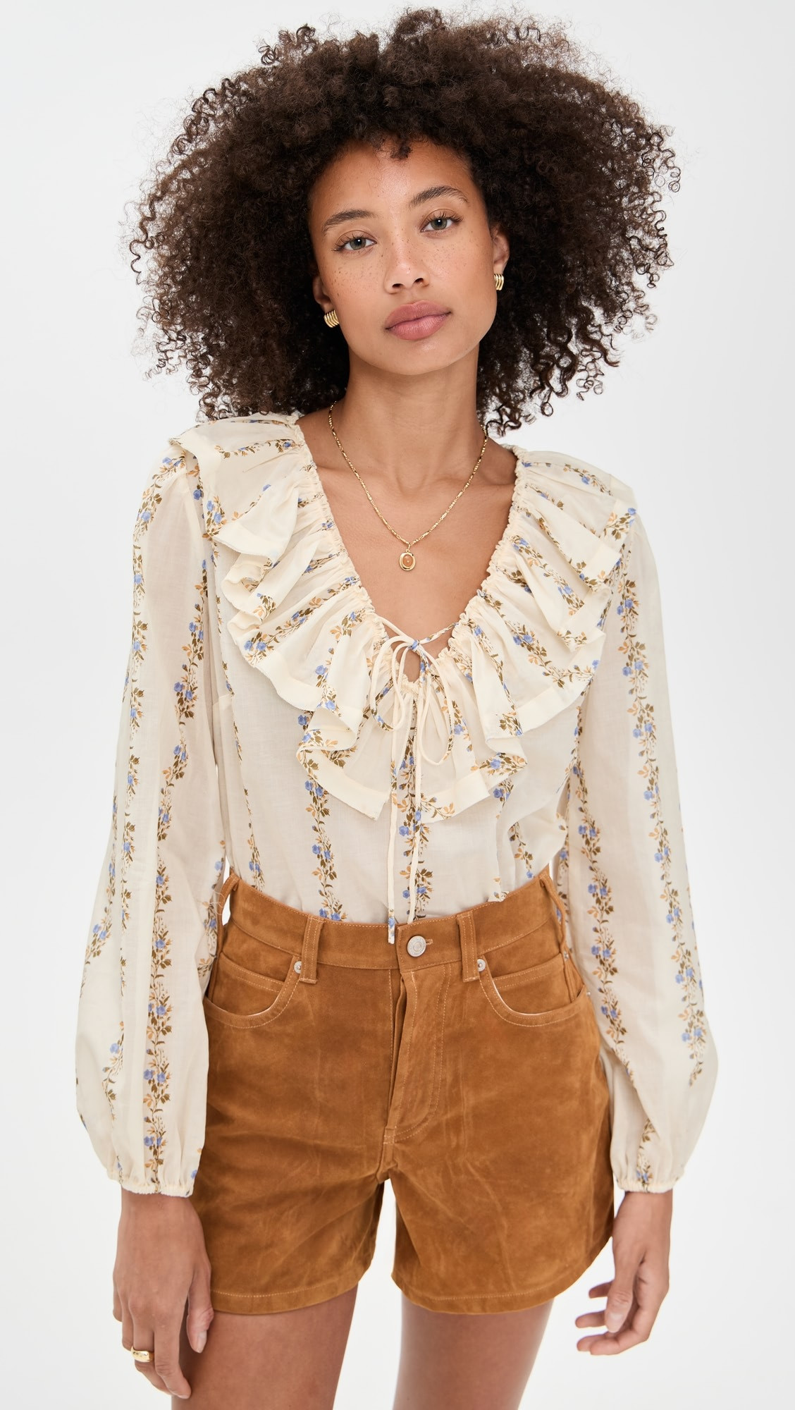 Abby Ruffle Blouse | Shopbop