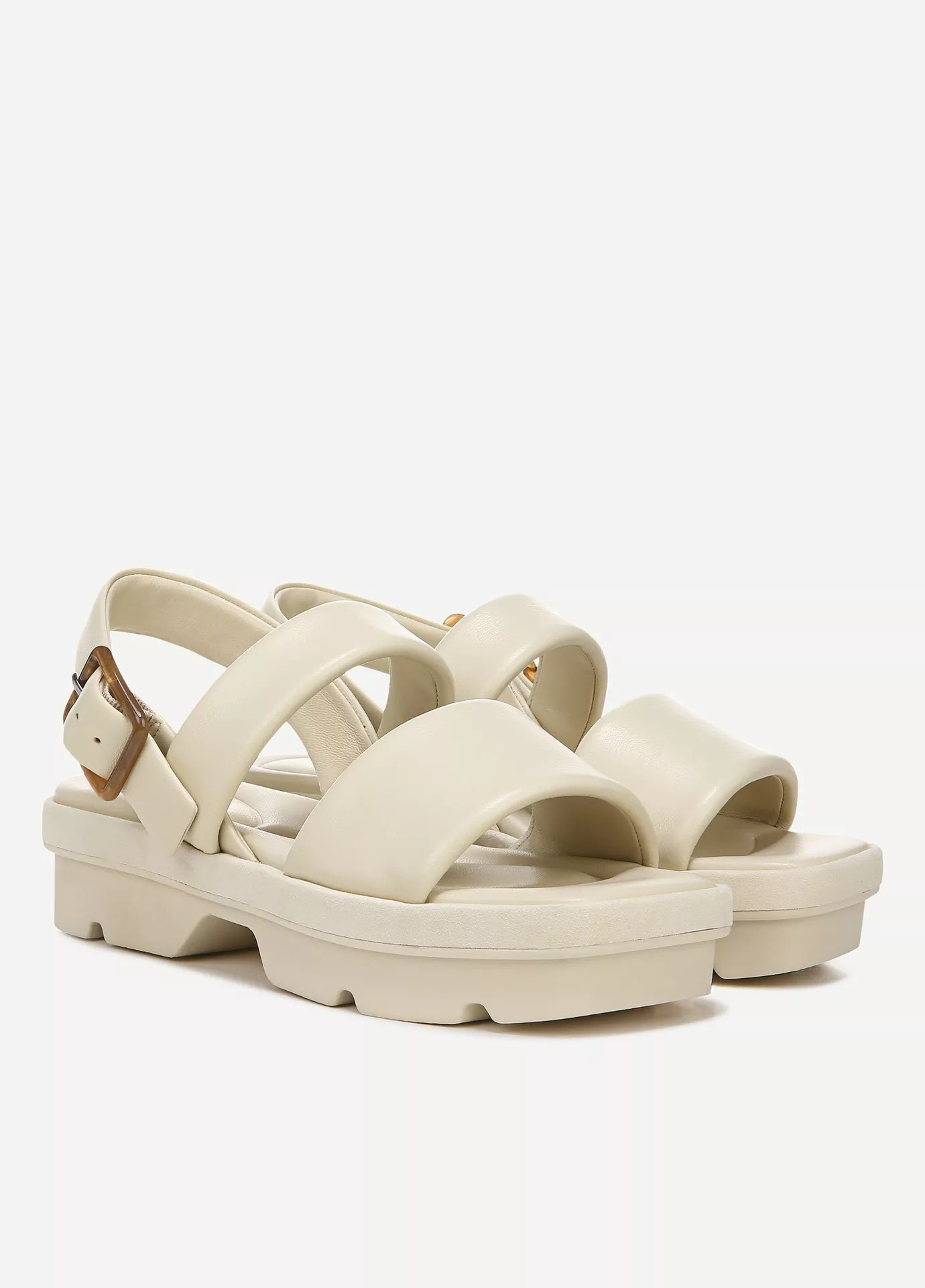 Bowie Leather Lug-Sole Slingback Sandal | Vince LLC