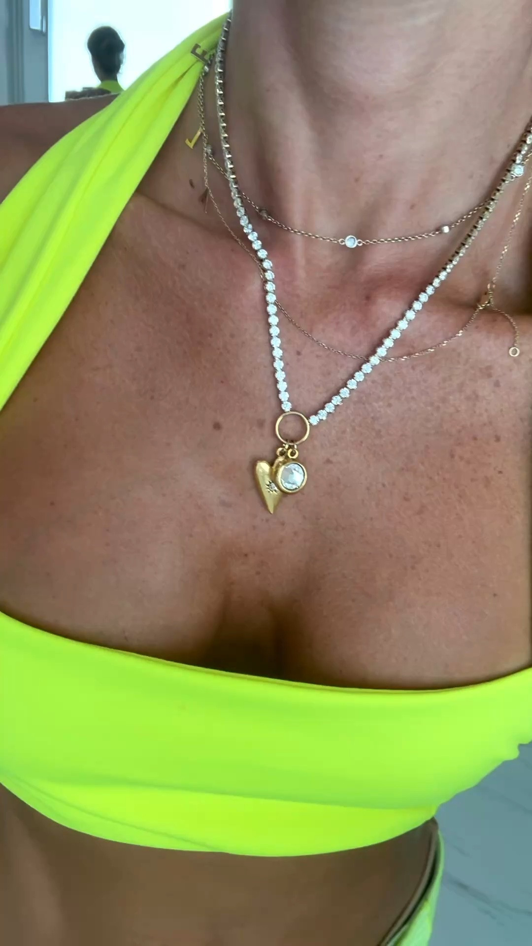 You all loved this heart necklace that looks so good with any outfit!