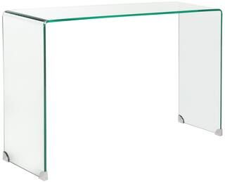 Ambler Glass Console Table in Clear | Michaels Stores