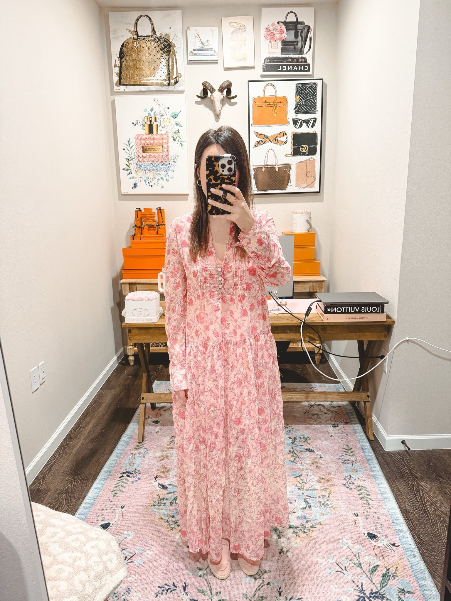 Free people pink maxi dress in xs  



#LTKStyleTip #LTKFindsUnder100 #LTKSeasonal