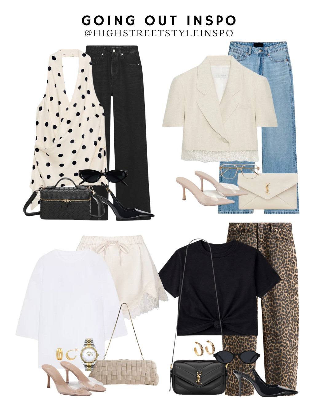 Going out inspo ✨


Tags: trending now, spring style, city break, everyday style, elevated basics, capsule wardrobe, summer style, resort wear, vacation, spring fashion, spring outfits, date night outfits, holiday outfit, Ibiza 

#LTKunder100 #LTKSeasonal #LTKbasics #LTKcapsule  #LTKvacation  #LTKholiday    

#LTKspring #LTKsummer #LTKsummer #LTKspring #LTKuk