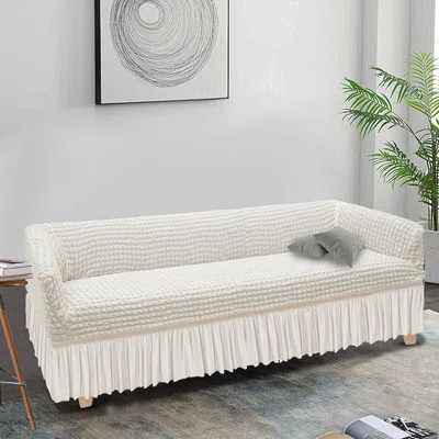 Box Cushion Sofa Slipcover | Wayfair Professional