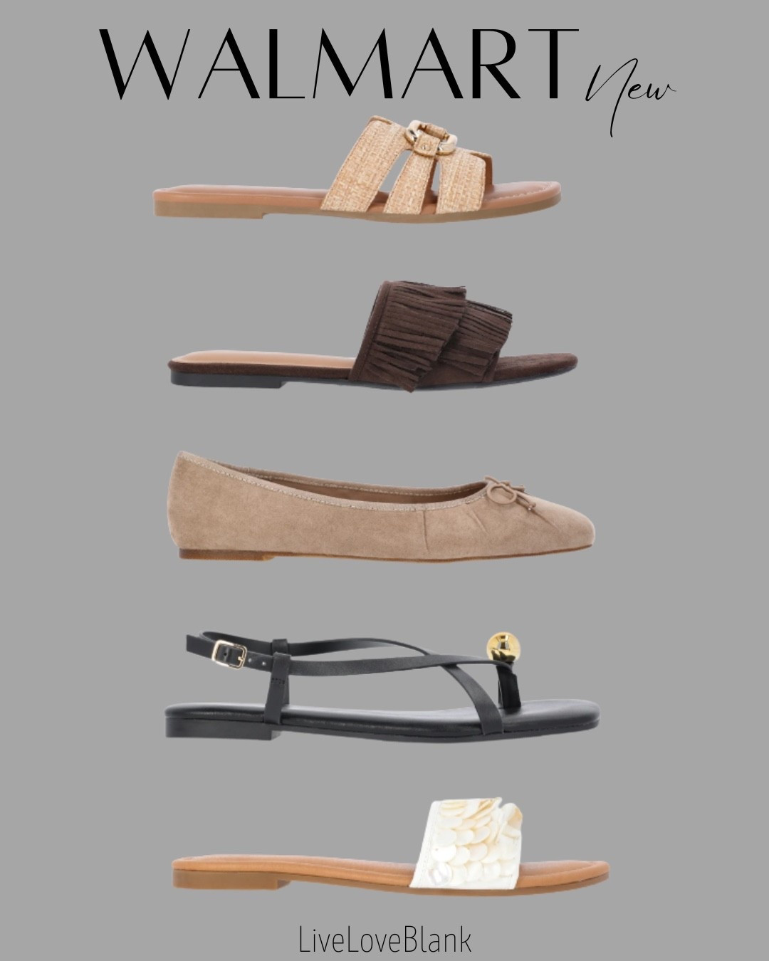 New sandals and shoes from Walmart 
Spring and summer shoes


#LTKmomlife #LTKSeasonal #LTKOver40