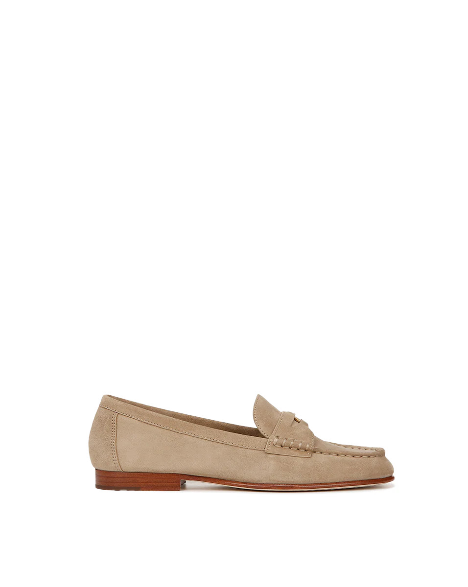 Penny Suede Loafer | Veronica Beard