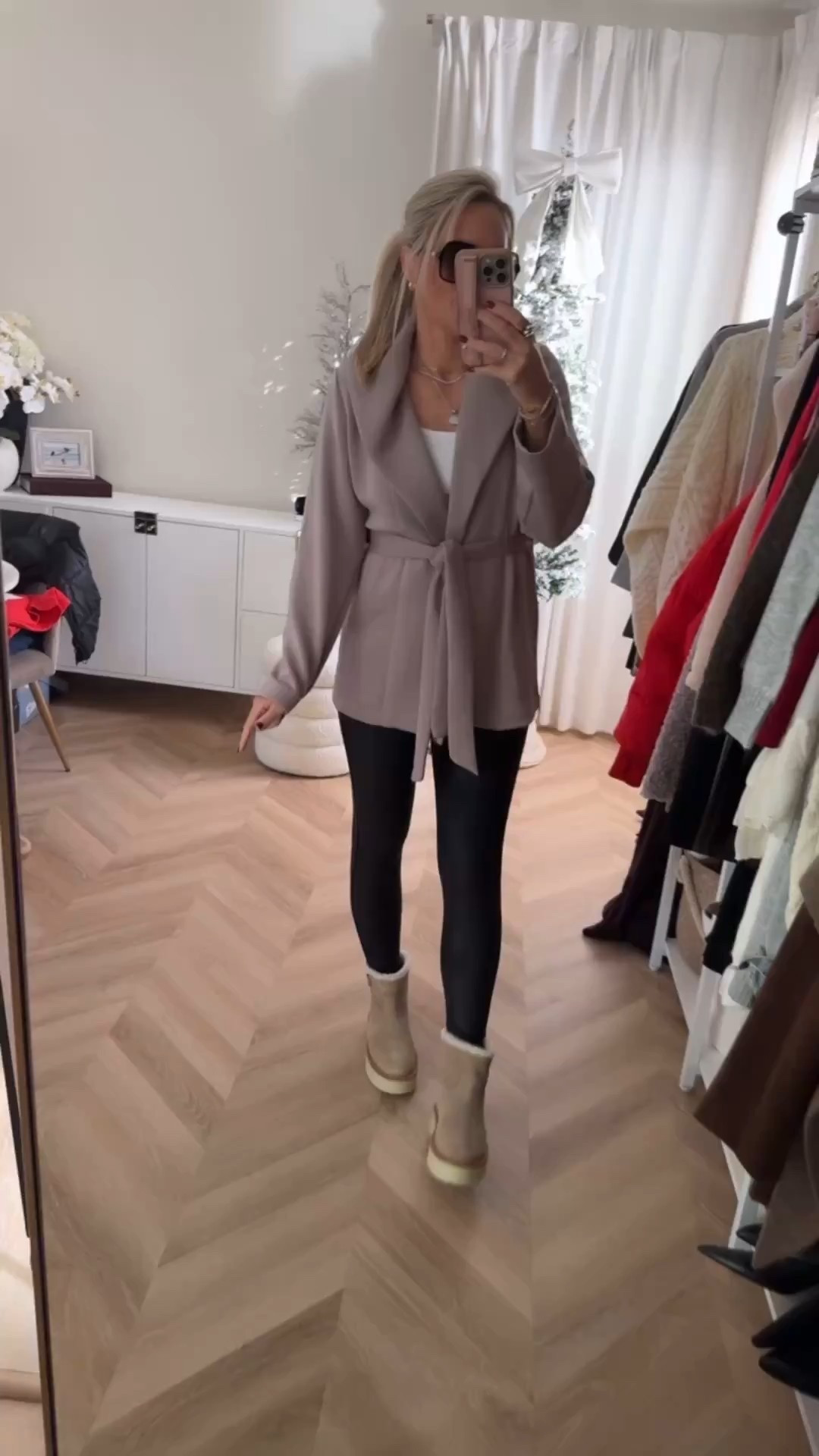 My faux leather leggings are on sale for under $50! Wearing smalls. 

#LTKootd #LTKSaleAlert #LTKTravel