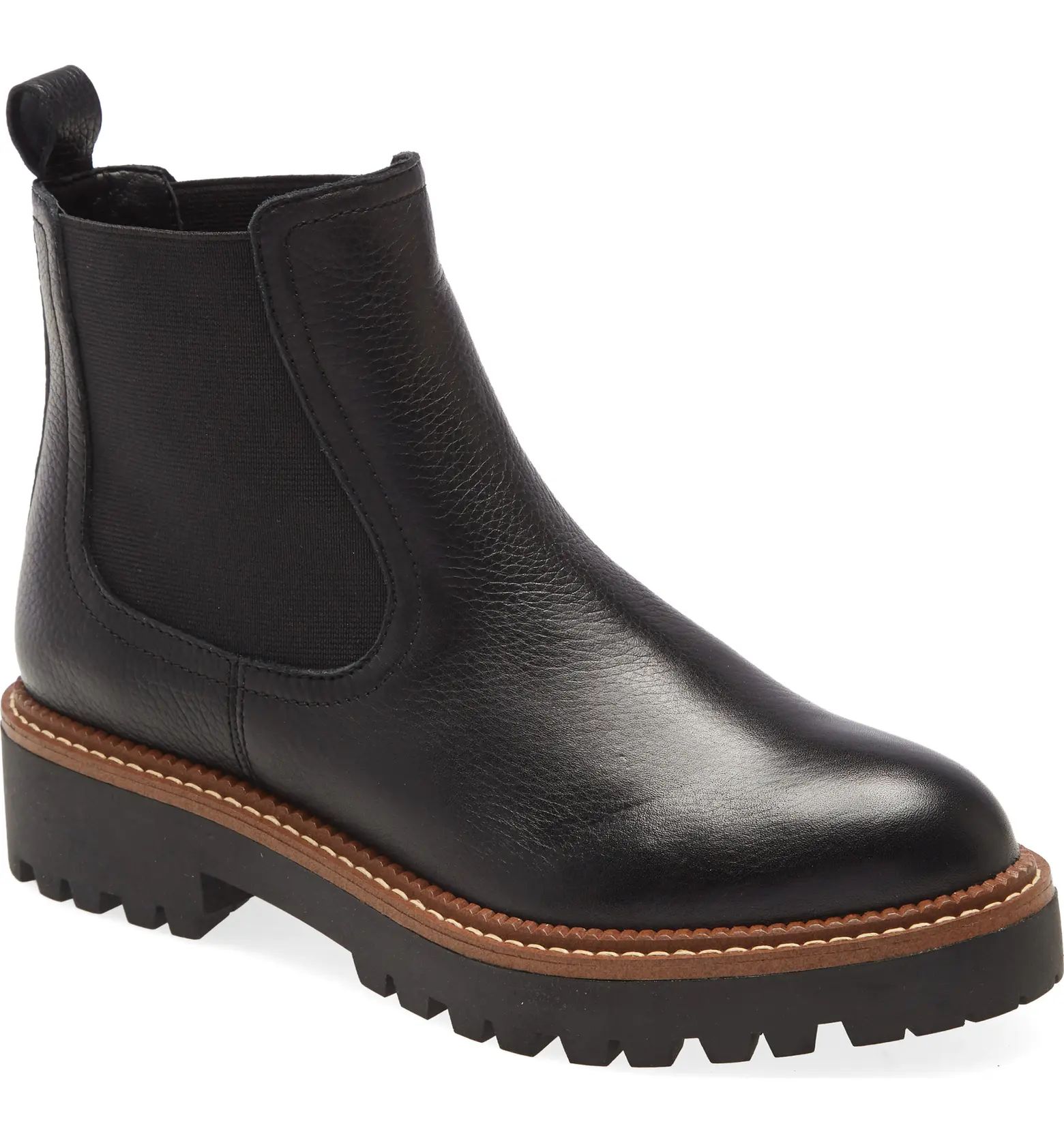 Miller Water Resistant Lug Chelsea Boot (Women) | Nordstrom Rack