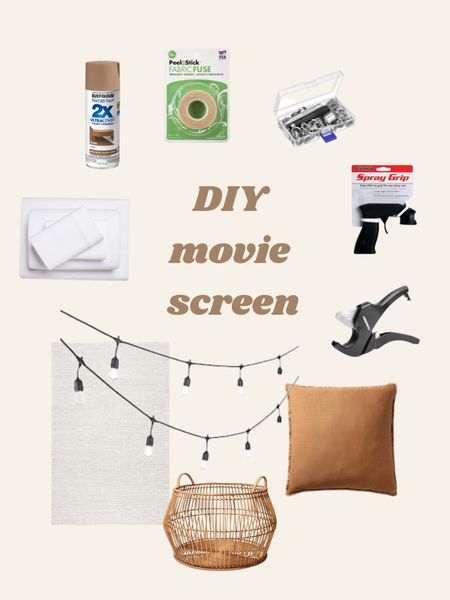 All you need to create the perfect outdoor movie projector screen!


#LTKSeasonal #LTKhome #LTKfamily
