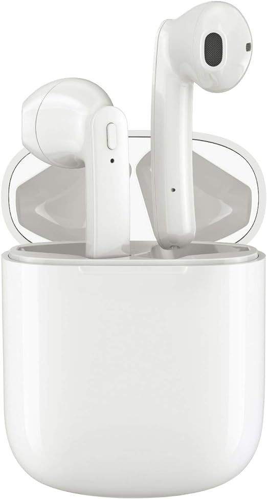 Wireless Earbuds, Bluetooth 5.0 Headphones Hi-Fi Stereo Bluetooth Earbuds Half in-Ear True Wirele... | Amazon (US)