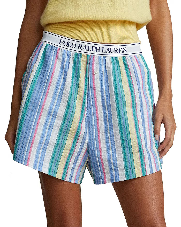 Striped Seersucker Boxer Shorts | Bloomingdale's (US)