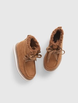 Toddler Cozy Tie Boots | Gap (US)