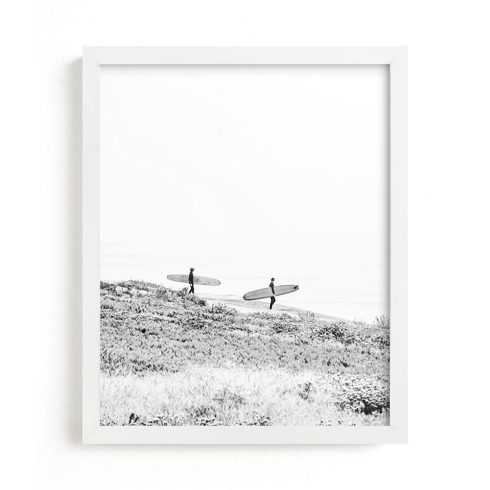 Minted® Little Surfers Framed Art by Lindsey Erin | Pottery Barn Teen