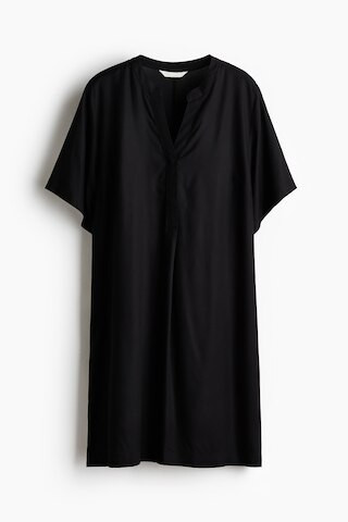 H & M - Viscose Tunic Dress - Black | H&M (US + CA)