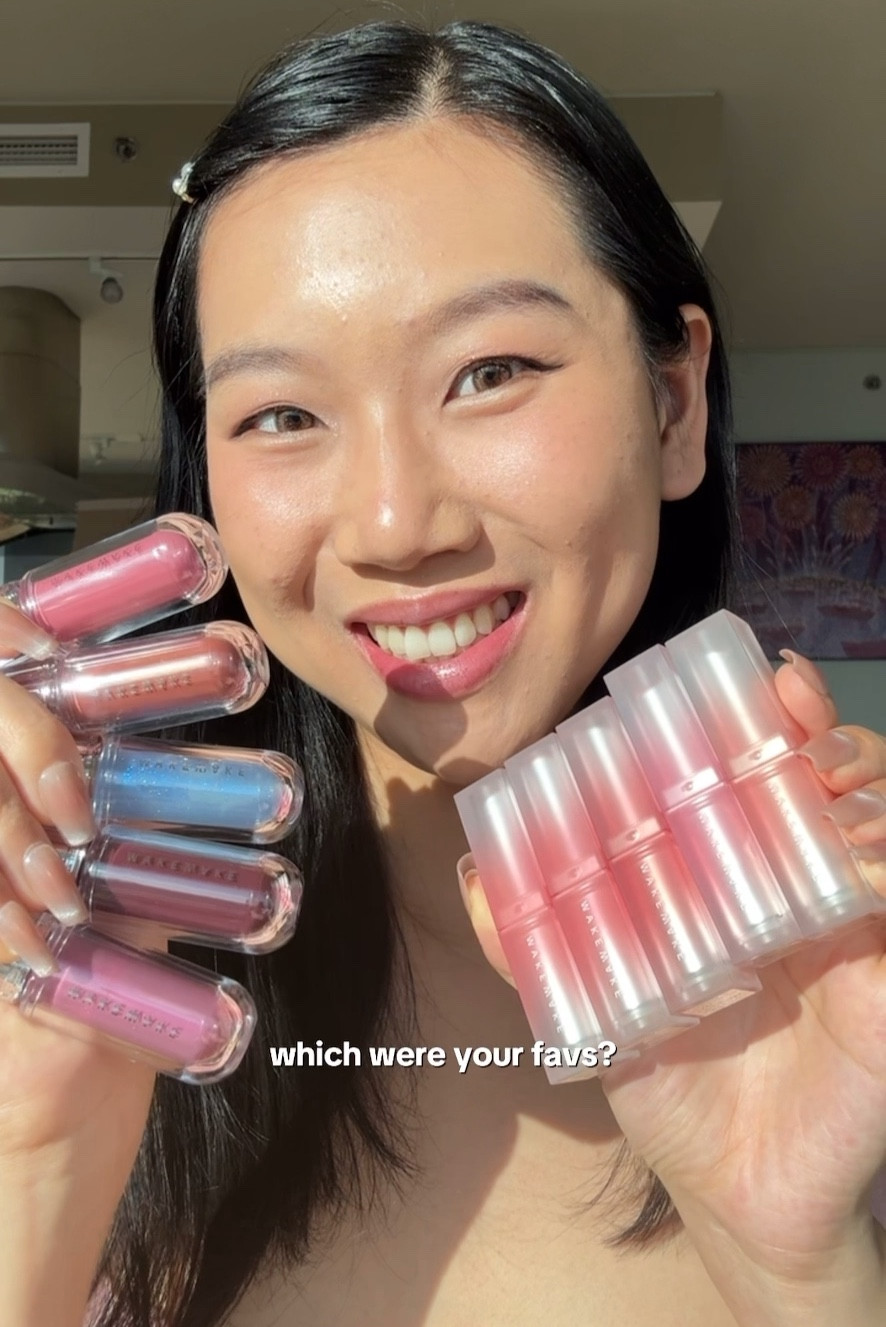 are you a matte girlie or a gloss girlie? find out with wakemake’s iconic lip formulas!


wakemake sheer blurring matte stick
wakemake 02 slower moment
wakemake 04 teddy tedder
wakemake 05 narrative
wakemake 06 moon away
wakemake 07 somehwere
wakemake dewy gel maxi gloss
wakemake 01 spicy martini
wakemake 02 slow dance 
wakemake 04 tanned girl
wakemake 05 flirting
wakemake 09 ballet pink
wakemake lip gloss 
wakemake blurring lipstick
best wakemake products 
best products at olive young 
best korean lip products
wakemake lip girls 
wakemake lip swatches
lip swatches on light medium skin tone
wakemake lip gloss swatches
wakemake blurring matte stick swatches
wakemake lip combos
warm tone lip combo
cool tone lip combo 
what to buy at olive young
wakemake new launch
ballet core
pink lip gloss
non sticky lip gloss
how to blur lip lines
how to make lips look fuller
korean plumping lip gloss
lip plumper that burns

#LTKGiftGuide #LTKFindsUnder50 #LTKBeauty