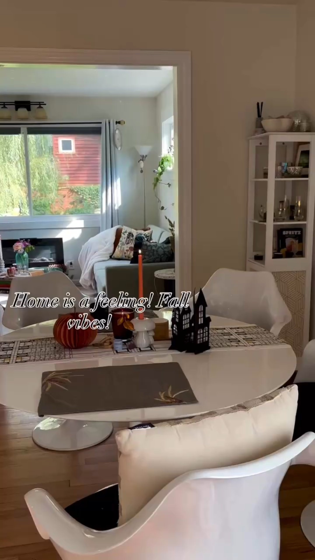 Home lately! Home is a feeling, it doesn’t matter how expensive your house is or how trendy and high-end your furniture and decor are! What matters is how happy it makes you feel, how it represents you and your life. #livingroom #falldecor #midcenturymodern

#LTKHome #LTKFamily #LTKSeasonal