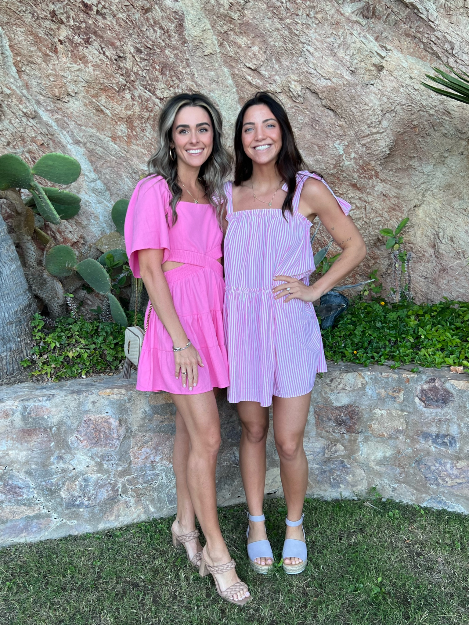 loved the pops of pink this trip - my dress runs tts (wearing a small) - 

Shoes - tts 8 

#petalandpup #sale #cyberweek #holidays #beach #vacation #datenight #beachoutfit #cabo 

#LTKCyberweek #LTKsalealert #LTKstyletip