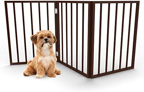 Pet Gate – Dog Gate for Doorways, Stairs or House– Freestanding, Folding, Accordion Style, Wo... | Amazon (US)