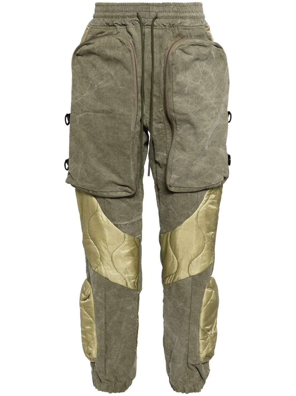 padded cargo trousers | Farfetch Global