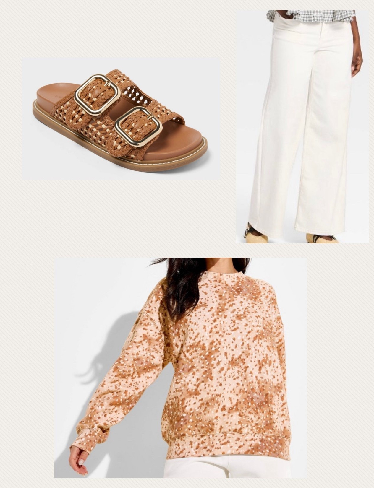 One of my favorite sweatshirts #target #pants #sandals #casual 

#LTKootd