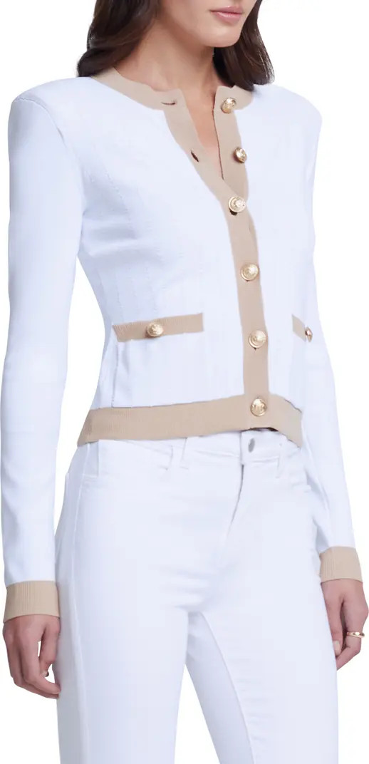 L'AGENCE Leon Button Cardigan | Nordstrom | Nordstrom