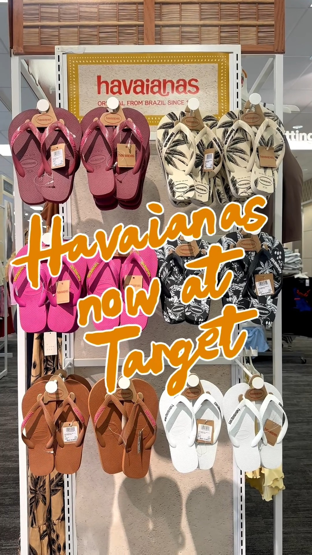 Havaianas now at Target 🎯 

#Havaianas #target #summershoe #flipflops