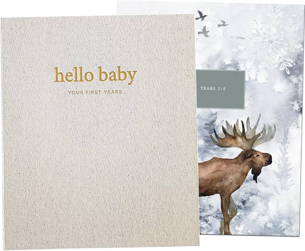 Unisex Baby Memory Book | Minimalist Baby Book First Year Baby Book Keepsake for Milestones | Bab... | Amazon (US)