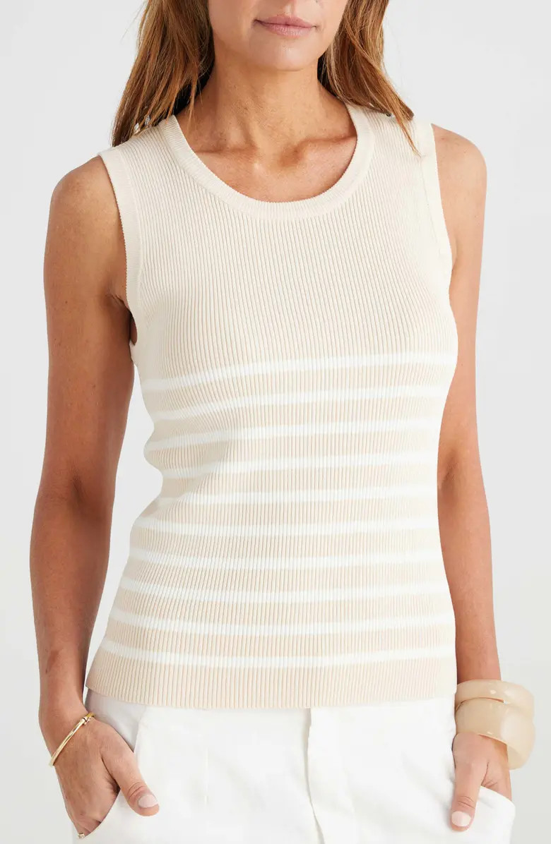 Brave+True Amba Stripe Rib Knit Tank Top | Nordstrom | Nordstrom