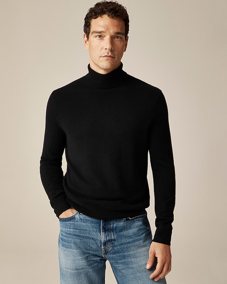 Cashmere turtleneck sweater | J. Crew US