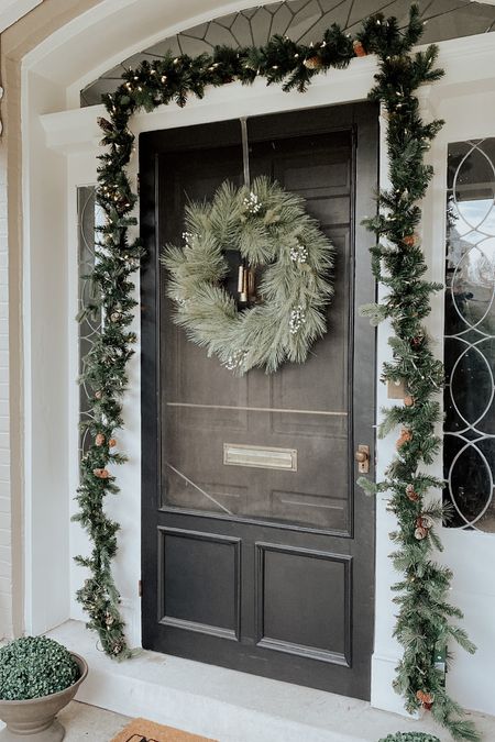 Our wreath is back this year and I linked a few others I like that are affordable! 

#LTKhome #LTKfindsunder50 #LTKHoliday