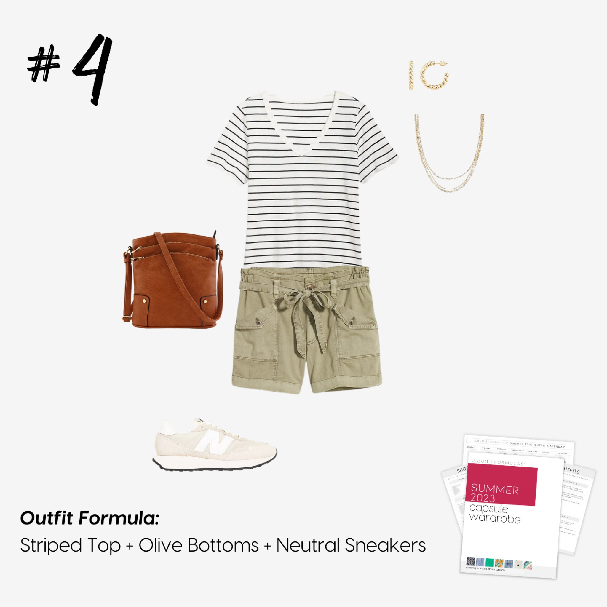 Striped tee outfit from our Summer 2023 Capsule Wardrobe! 

#LTKSeasonal #LTKstyletip
