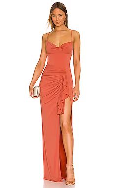Katie May So Juicy Gown in Rust from Revolve.com | Revolve Clothing (Global)