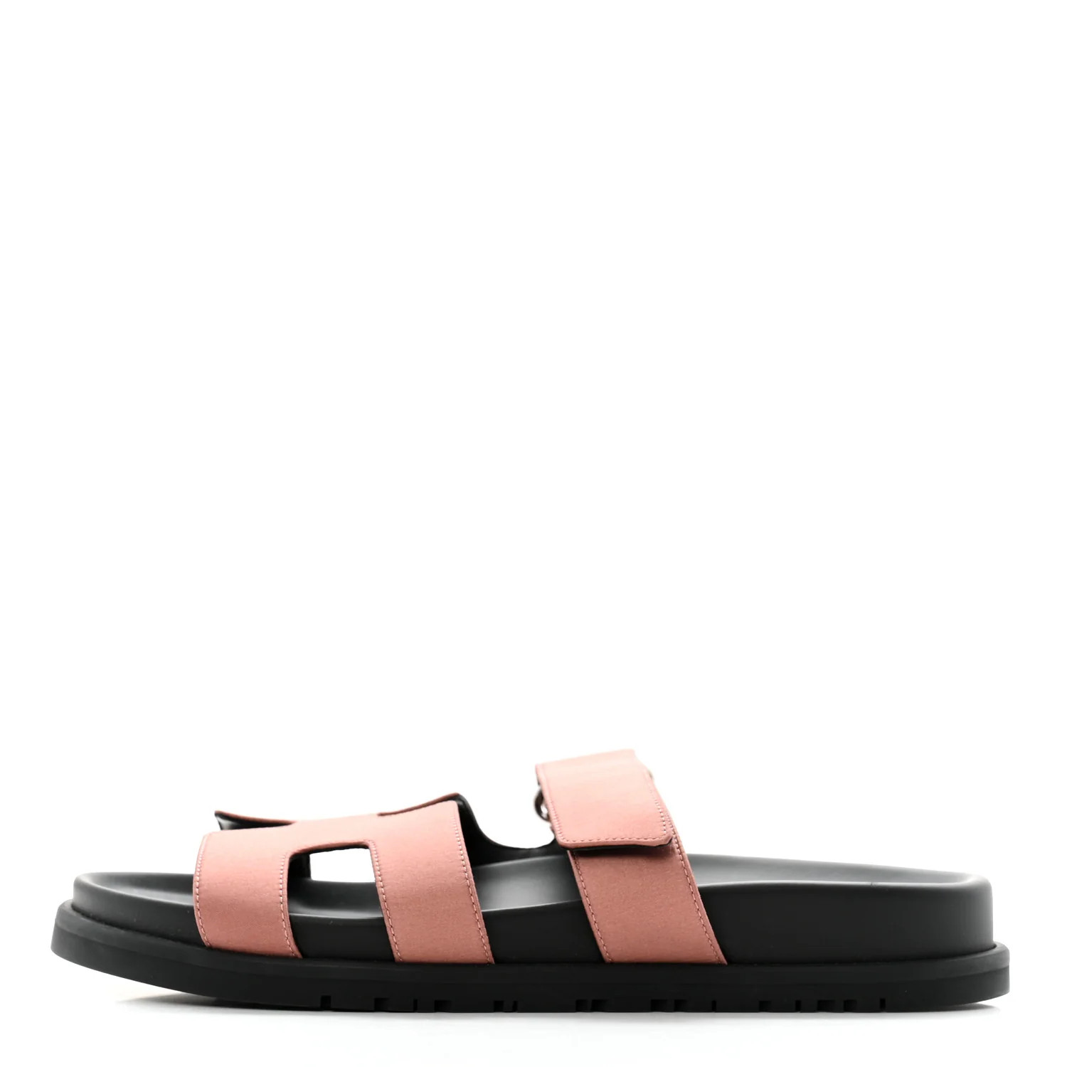 Satin Crepe Chypre Sandals 36 Bois De Rose | FASHIONPHILE (US)