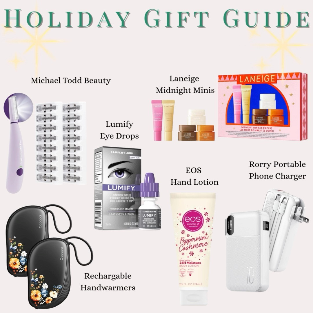 If I could fill my own stocking... Most of these products are my tried and true favorites! They would be great as stocking stuffers or little gifts for a special women in your life! Some products still have Cyber Deals going on, too!!  

 #LTKGiftGuide #LTKHoliday #LTKSeasonal